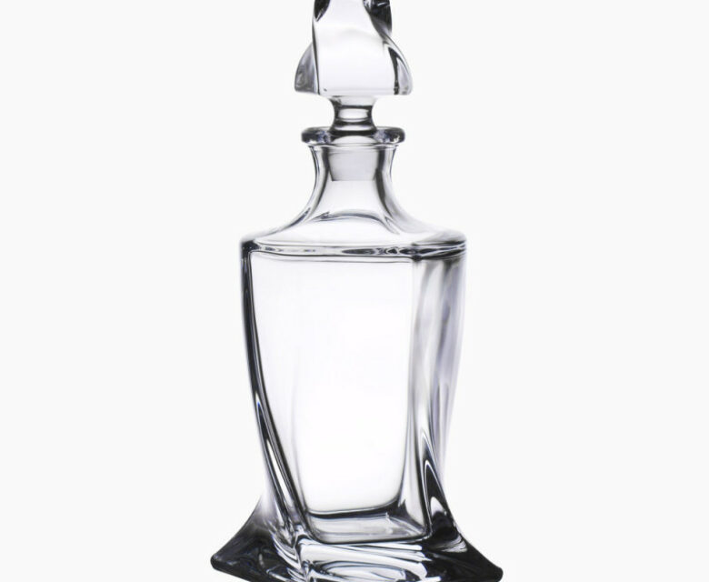 Carafe whisky en cristal Quadro 85 cl