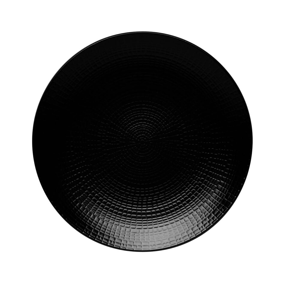 assiette dessert degrenne modulo noir