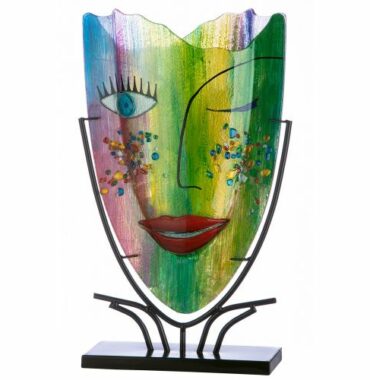 Vase rond collection d'art design Amour - Pujol maison