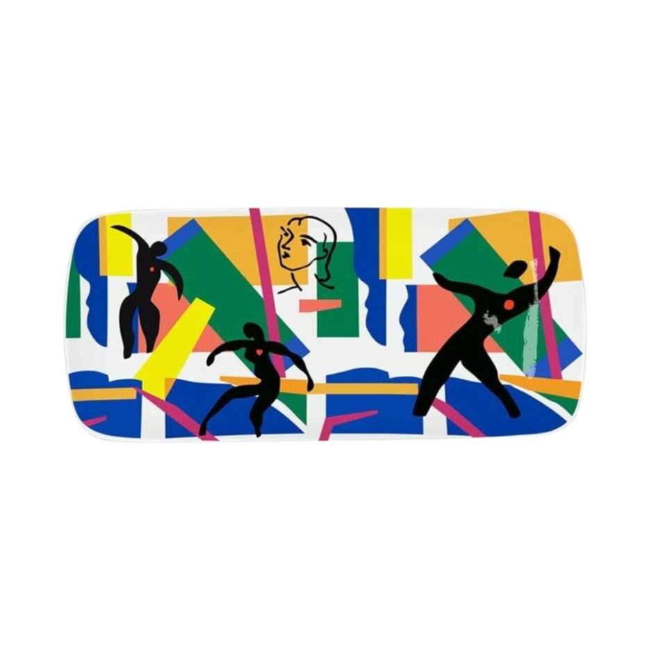 Plat rectangulaire "Esprit Matisse"