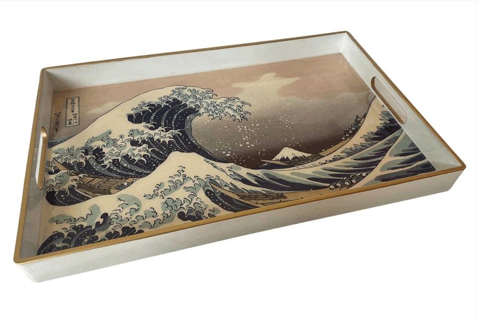 Plateau " La Grande Vague" K Hokusai