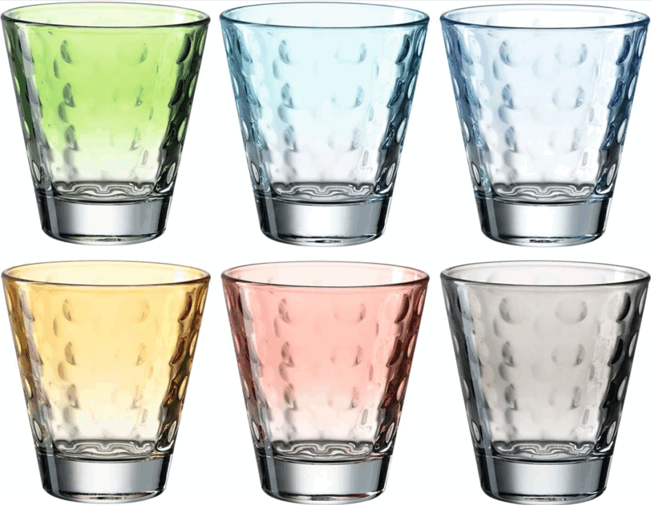 Verres Pastels Assortis-215 ml