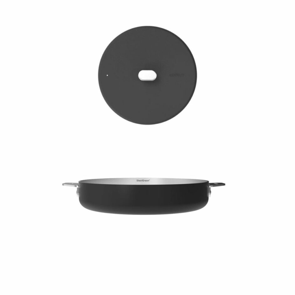 COOK'UT - Poêle et couvercle Ø24cm "La Merveilleuse - Graphite"