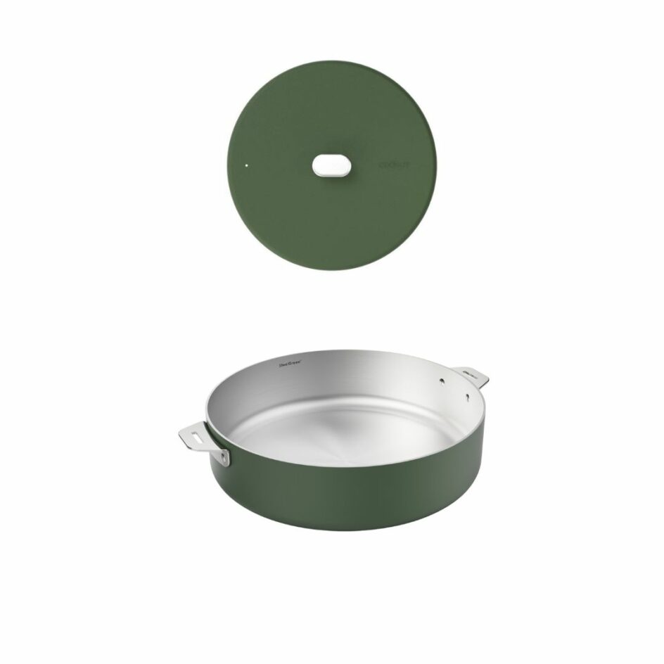 COOK'UT - Sauteuse et couvercle Ø28cm "La Merveilleuse - Fougère"