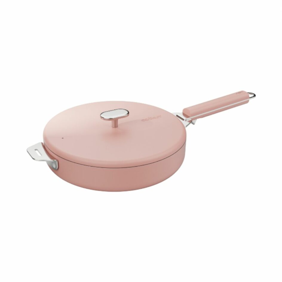 COOK'UT - Poêle et couvercle Ø24cm "La Merveilleuse - Guimauve"