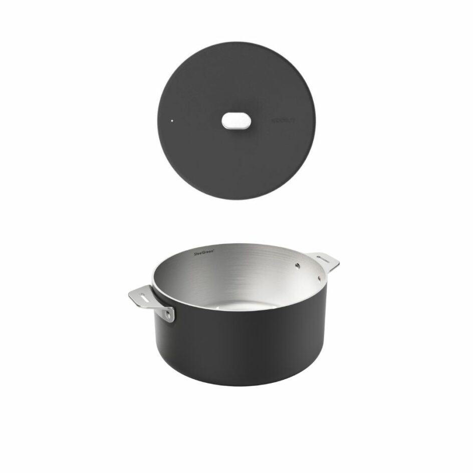 COOK'UT - Casserole et couvercle Ø20cm "La Merveilleuse - Graphite"