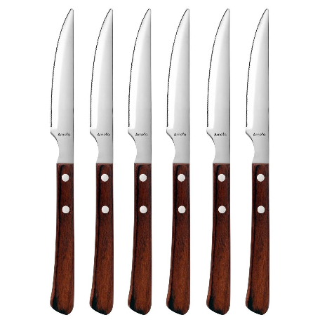 Coffret de 6 couteaux à steak Brasero