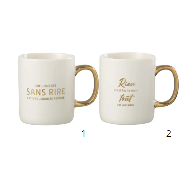 Mug à message positif - 370 ml