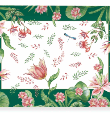 Plateau 33x22cm Botanic Chic