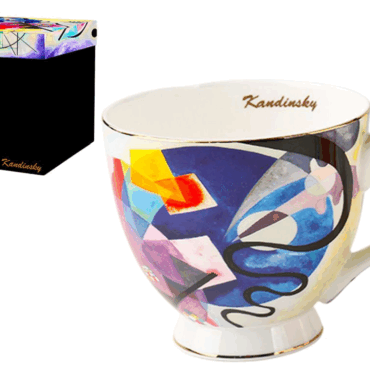 Tasse Déjeuner Jaune-Rouge-Bleu - KANDINSKY