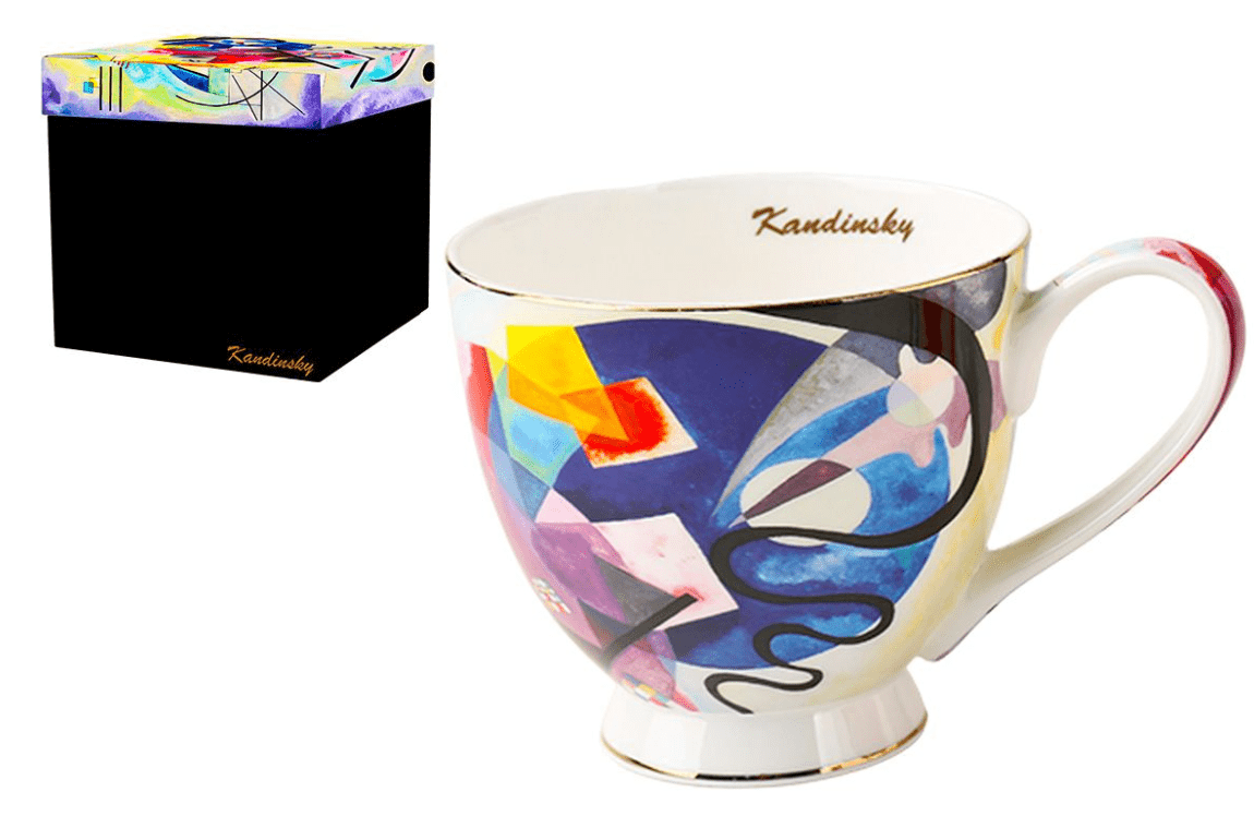 Tasse Déjeuner Jaune-Rouge-Bleu - KANDINSKY