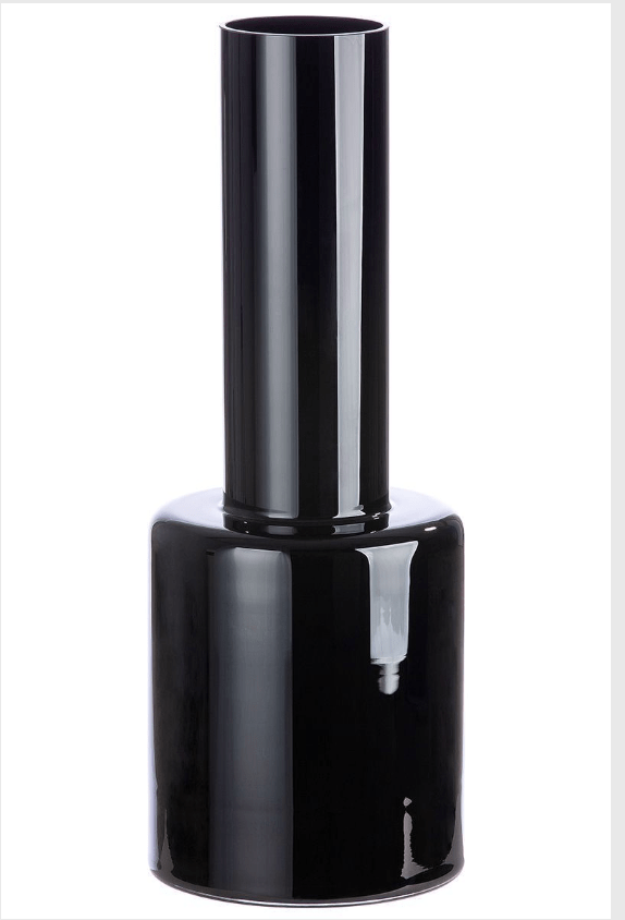 Vase-Lexus-en-Verre-Noir-50 cm.