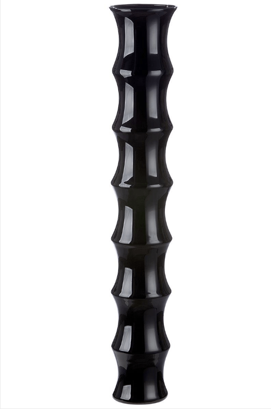 Vase-"Bamboo"-Noir-85cm.