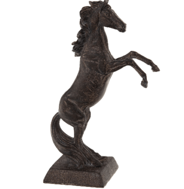 Cheval - Cabré bronze antique