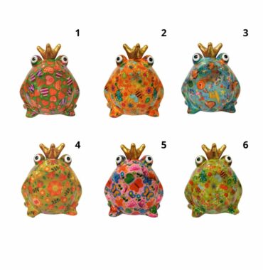 POMME PIDOU - Tirelire Grenouille Freddy - H17.5cm