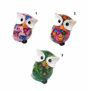 POMME PIDOU - Tirelire Hibou - H11cm