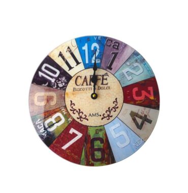 Pendule-Murale-"Café".