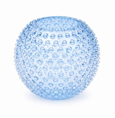 Vase "Ananas" Bleu - H18 cm