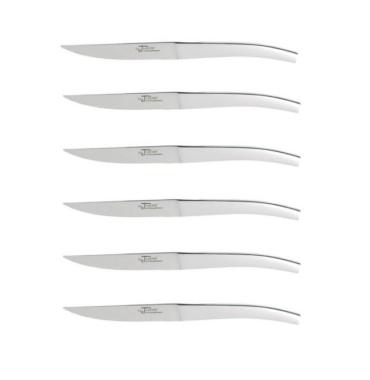 Coffret 6 couteaux Manche Inox Dozorme.