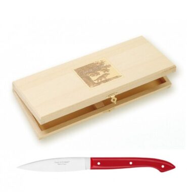 Coffret 6 couteaux Capucin Rouge Dozorme.