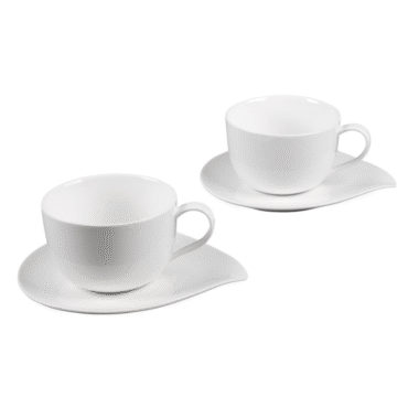 Coffret de 2 Tasses à Déjeuner "Pétale" - 55cl