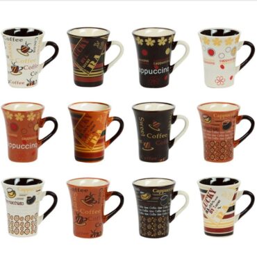 Coffret 12 Tasses Café Collector.