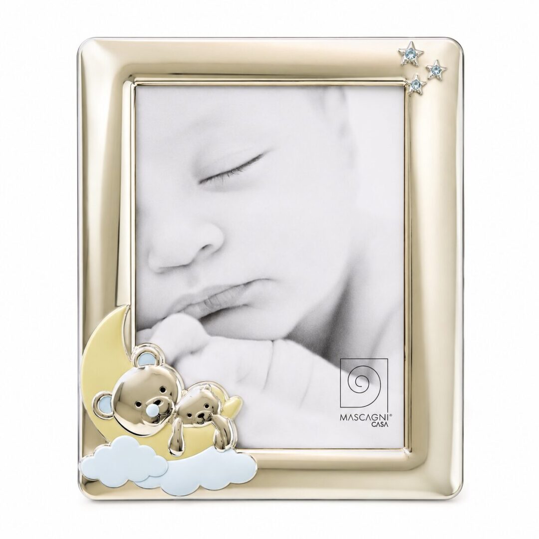 Cadre Enfant Bleu "Ourson" 13x18.