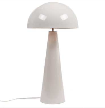 Lampe Champignon Blanche 95 cm.