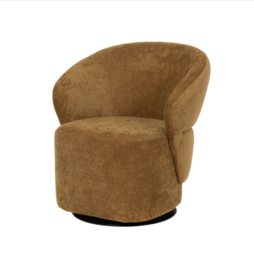 Fauteuil Alma Moutarde.