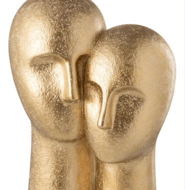 Couple Or en Résine.