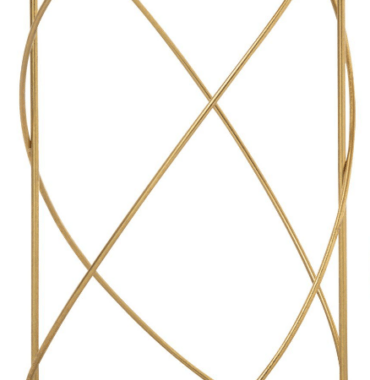 Sellette en Métal Doré 70 cm.