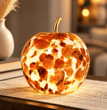 Lampe Led Pomme Café -Cappuccino.